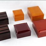 MDF veneer and solid wooden jewelry box
